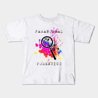 Paranormal Forensics Kids T-Shirt